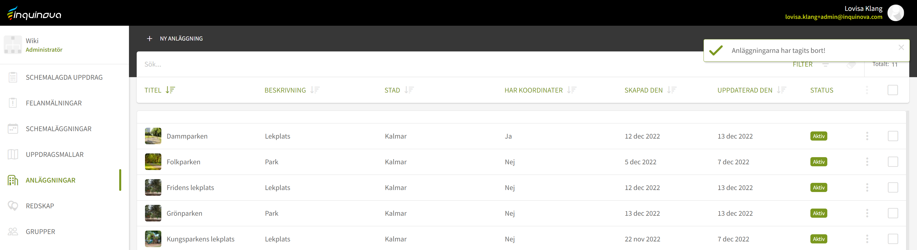 Fig. 7: Platserna är borttagna