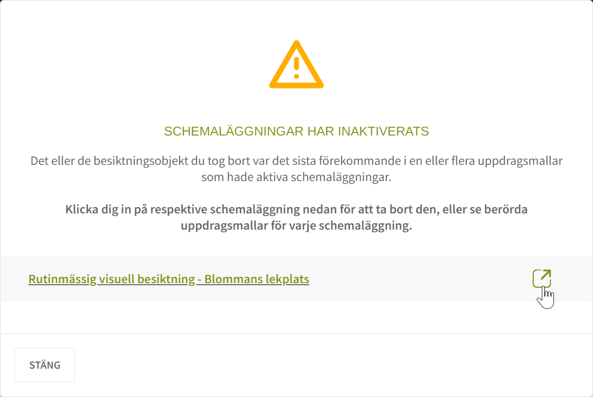 Fig. 1: Varningsruta