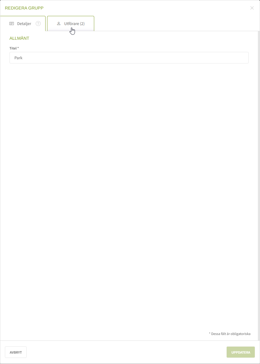 Fig. 2: Flik - Utförare