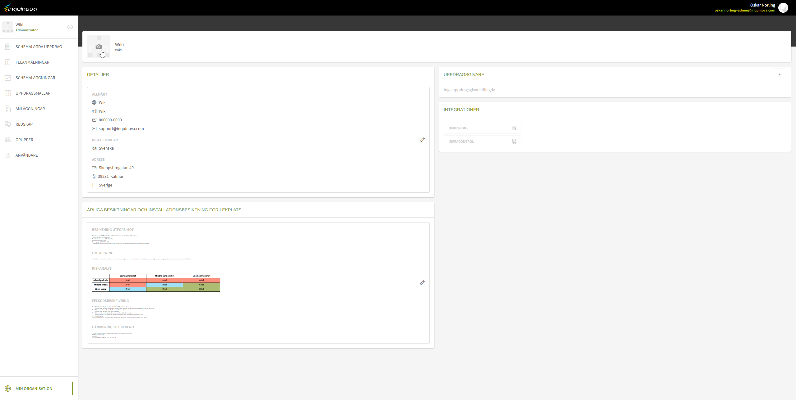 Fig. 1: Klicka på logotyp