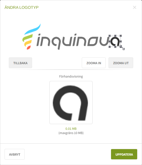 Fig. 3: Justera bild