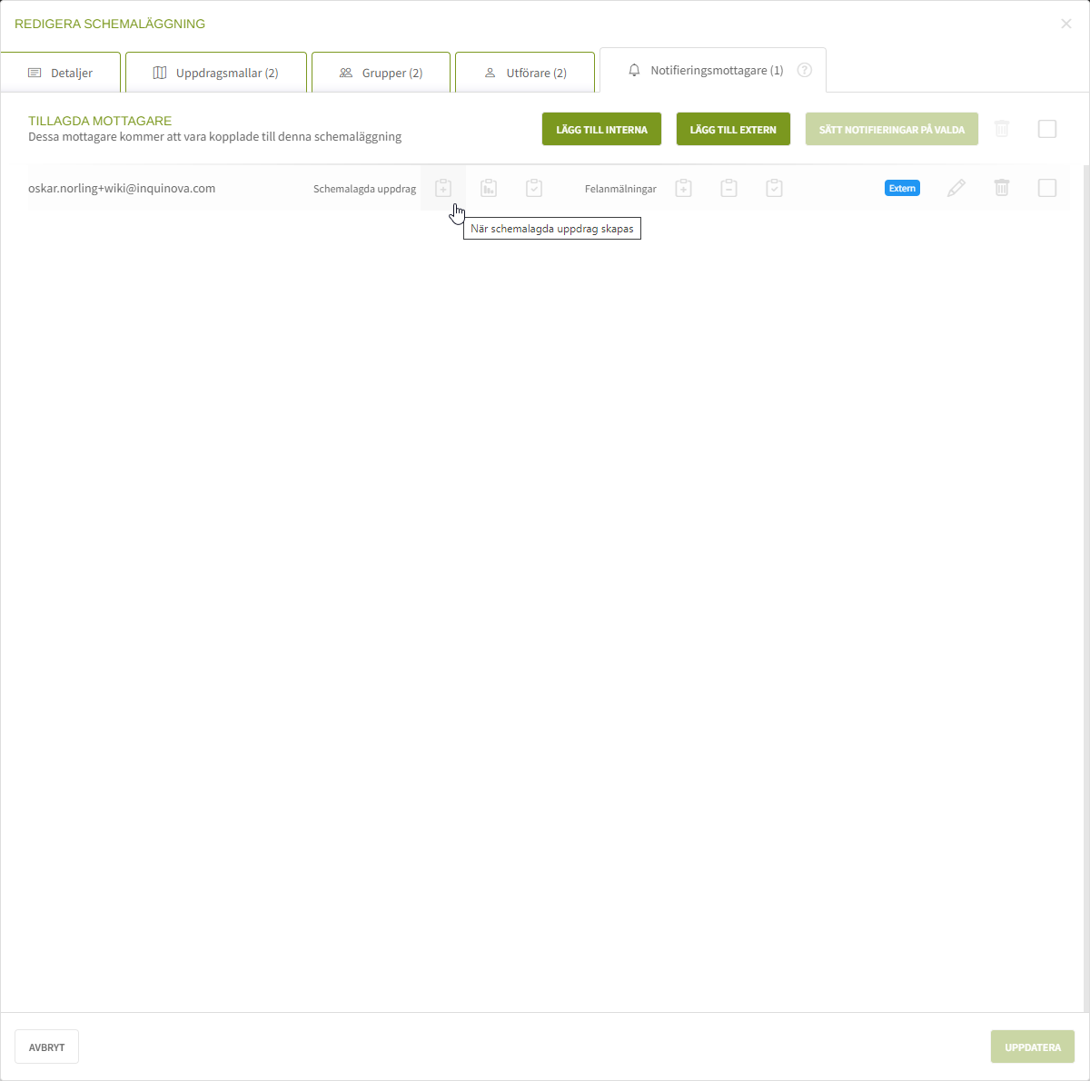 Fig. 7: Välj notifieringstyper