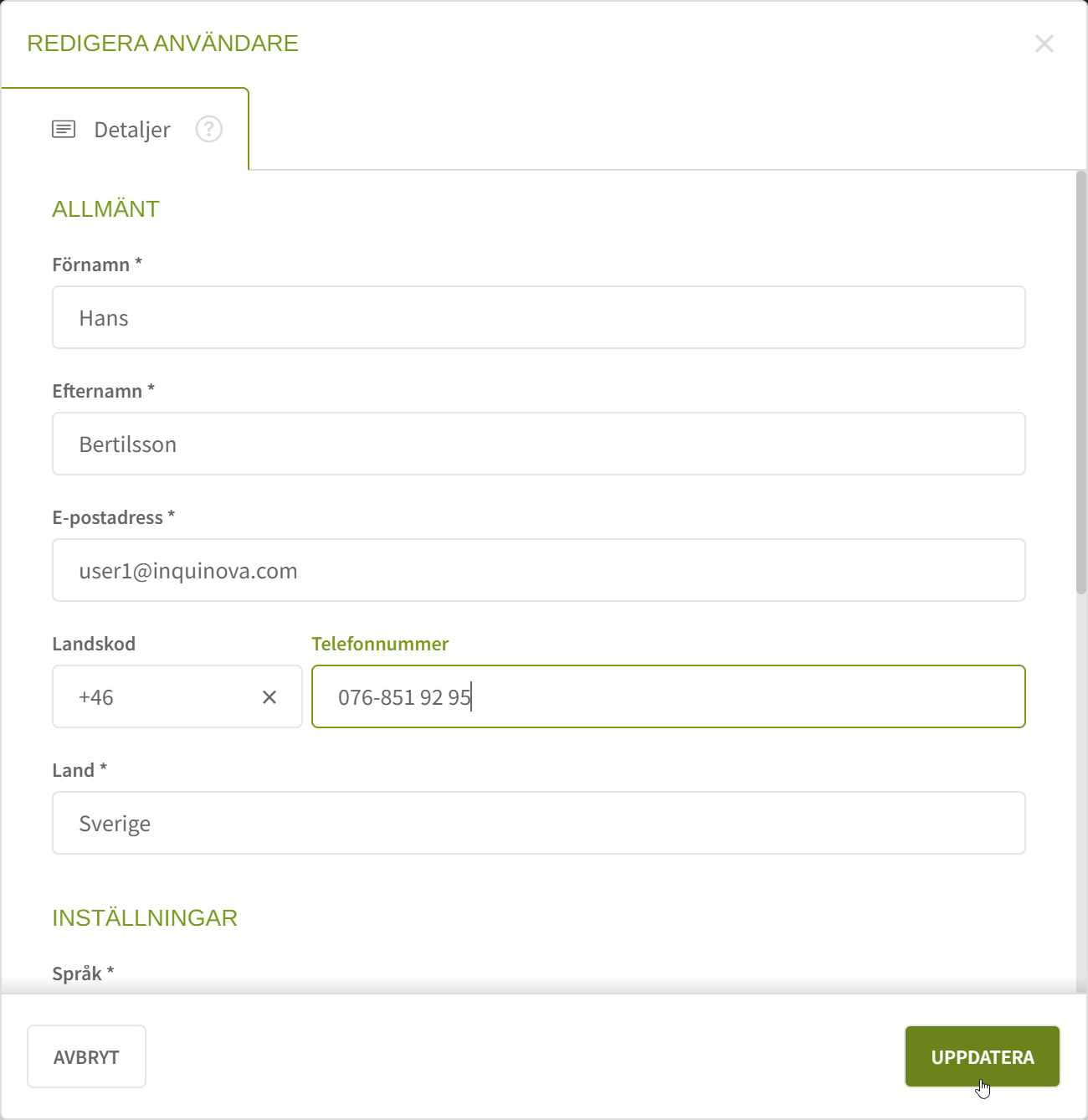 Fig. 2: Gör önskad förändring